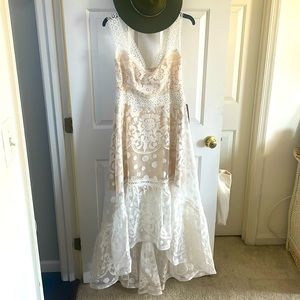 BHLDN Bronx & Banco wedding or rehearsal dinner dress